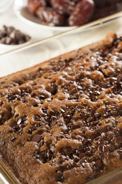 Homemade Chocolate Brownie Cake — Stock Photo, Image