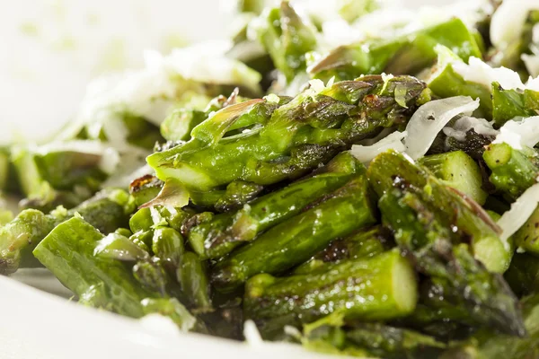 Healthy Sauteed Chopped Asparagus — Stock Photo, Image