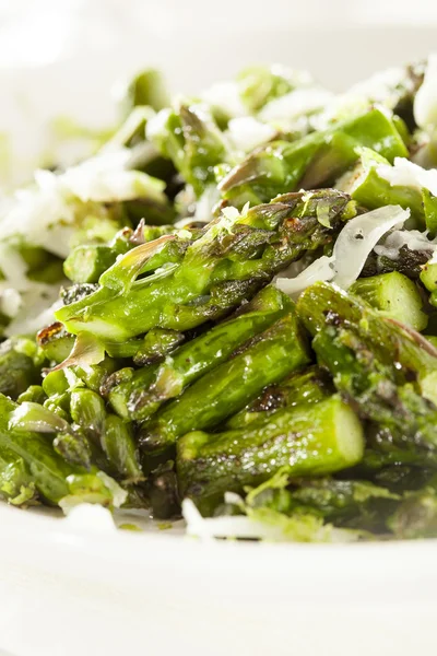 Healthy Sauteed Chopped Asparagus Royalty Free Stock Images