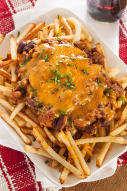 sağlıksız dağınık biber kızartması