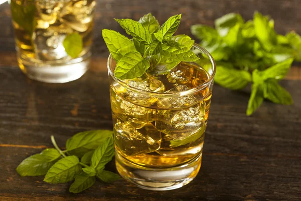 Homemade Gourmet Mint Julep — Stockfoto