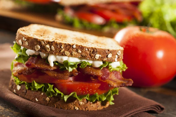 Fresh Homemade BLT Sandwich — Stock Photo, Image