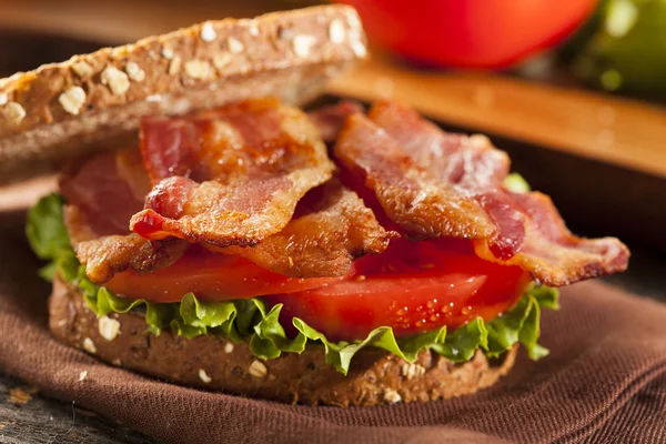 Friss házi Blt szendvics — Stock Fotó