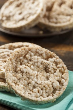 sağlıklı organik pirinç kek