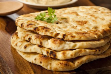 ev yapımı Hint naan gözleme