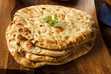 ev yapımı Hint naan gözleme