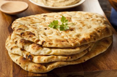 ev yapımı Hint naan gözleme