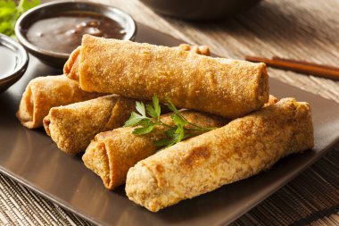 ev yapımı Çin Bitkisel eggrolls