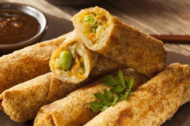 ev yapımı Çin Bitkisel eggrolls