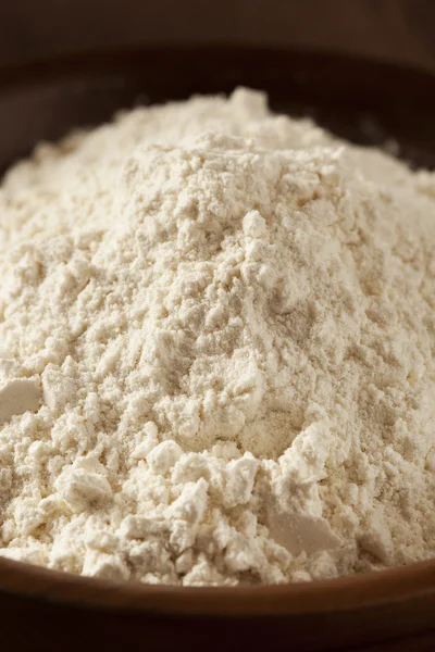 Ekologicznej mąki pszennej razowej — Zdjęcie stockowe