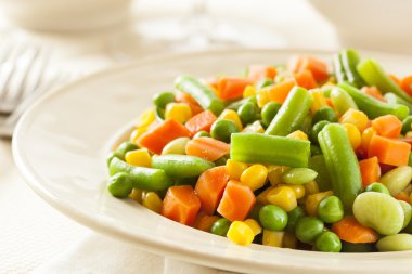 medly organik sebze buğulama