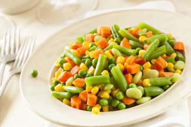 medly organik sebze buğulama