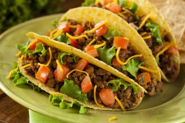ev yapımı zemin sığır tacos