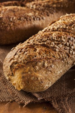 taze ev yapımı kepekli ekmek