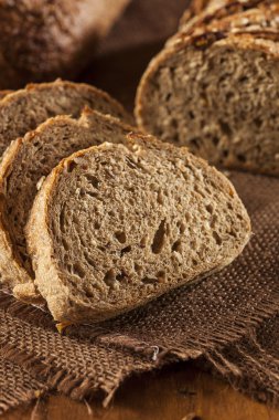 Fresh Homemade Whole Wheat Bread clipart