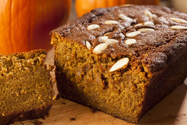 Pan de calabaza casero ecológico —  Fotos de Stock