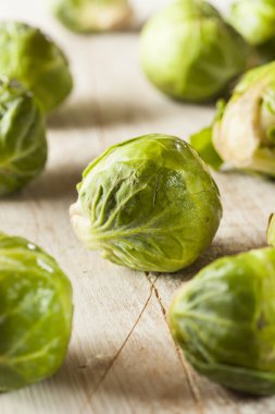 organik yeşil brussel lahanası