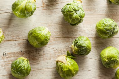 organik yeşil brussel lahanası