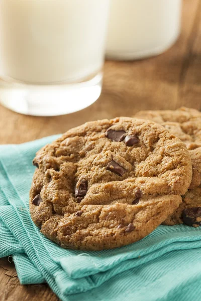 Biscoitos caseiros de chocolate — Fotografia de Stock