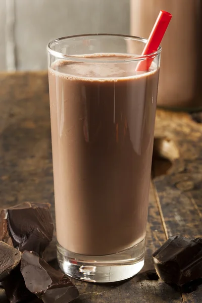 Odświeżanie pyszne czekolady mlecznej — Zdjęcie stockowe