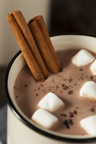 Gourmet heiße Schokolade Milch — Stockfoto