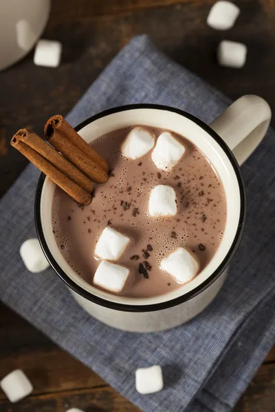 Gastronomische hete chocolade melk — Stockfoto
