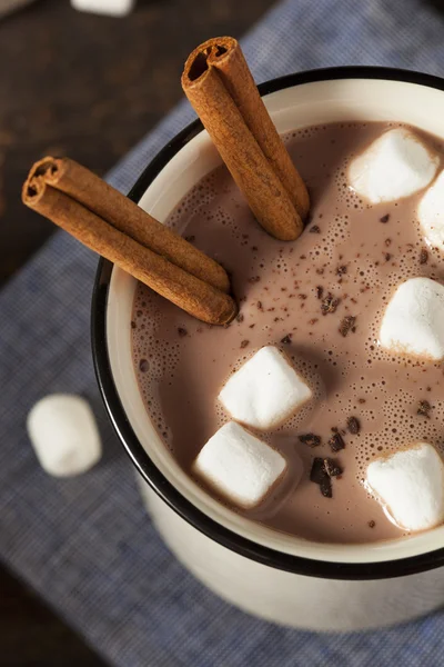 Gourmet heiße Schokolade Milch — Stockfoto