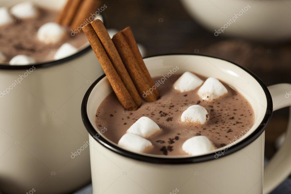 Gourmet Hot Chocolate Milk Stock Photo by ©bhofack2 36782971