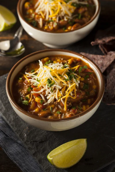 Soutwestern Santa Fe Soup — Stock Image Soutwestern Santa Fe Soup Stock Photo