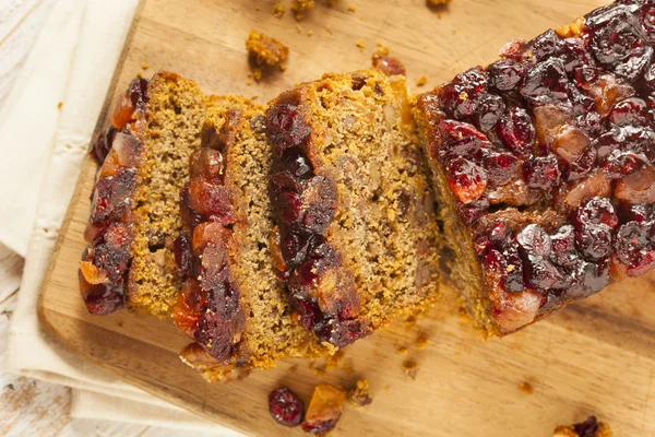 Festlig hemlagad holiday fruitcake — Stockfoto