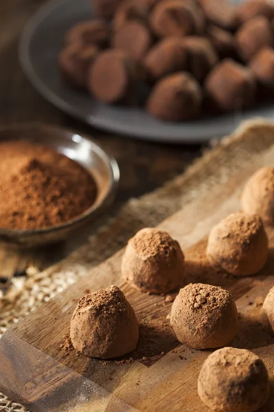Вишуканий гурман Шоколадні трюфелі — стокове фото
