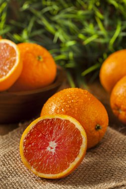 sağlıklı organik olgun kan portakal