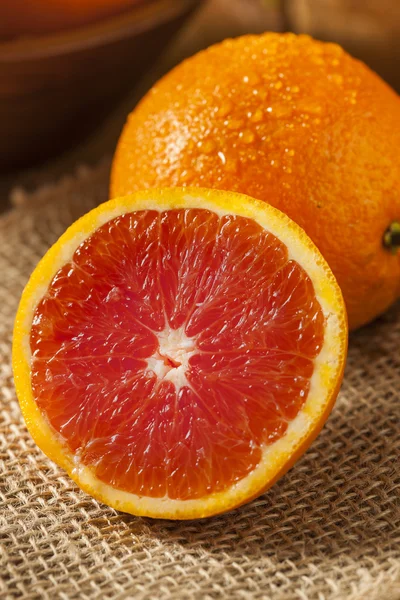 Healthy Organic Ripe Blood Orange — Stock Photo, Image