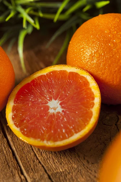 Υγιή οργανικά ώριμα αίματος πορτοκαλί — Φωτογραφία Αρχείου