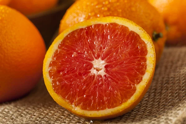 Healthy Organic Ripe Blood Orange — Stock Photo, Image