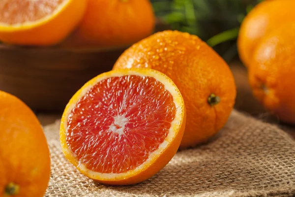 Healthy Organic Ripe Blood Orange — Stock Photo, Image