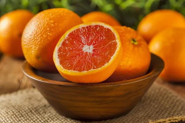 健康的な有機性熟したブラッド オレンジ — ストック写真