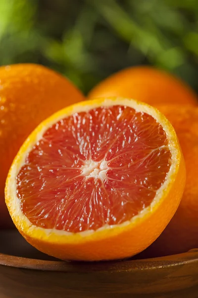 Healthy Organic Ripe Blood Orange — Stock Photo, Image