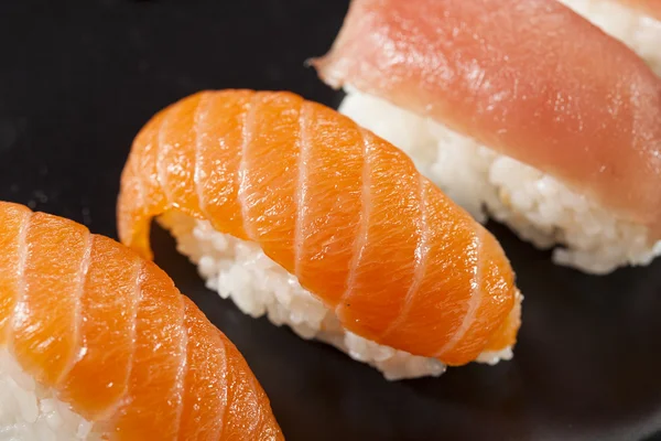 Healthy Japanese Nigiri Sushi — Stock Photo, Image