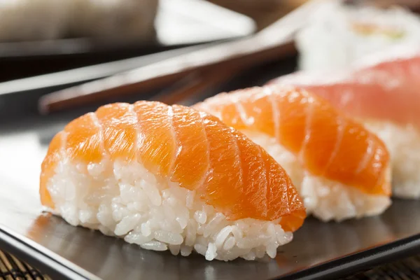 Zdrowy japońska Nigiri Sushi — Zdjęcie stockowe