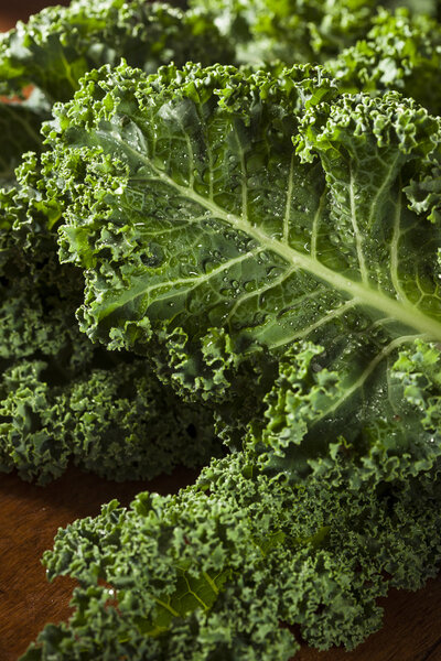 Healthy Raw Green Kale