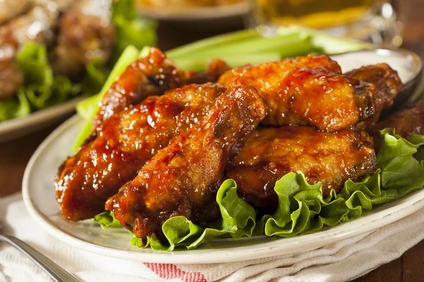 Barbecue Buffalo Chicken Wings — Stock Photo, Image