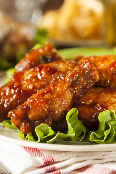 Barbecue Buffalo Chicken Wings — Stock Photo, Image