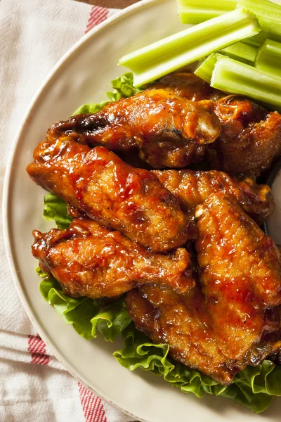 Barbecue Buffalo Chicken Wings — Stock Photo, Image