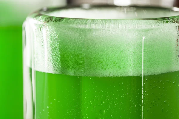 Green Beer for St. Patrick's Day — Stock Photo, Image