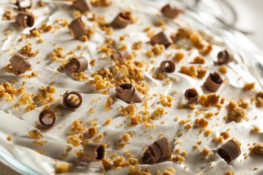 ev yapımı çikolata kremalı pasta