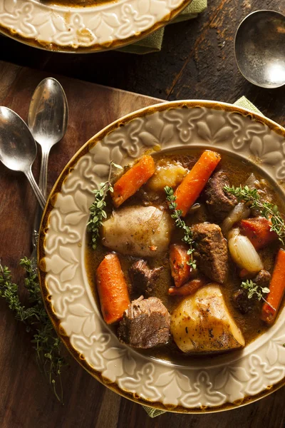 Homemade Irish Beef Stew — Stock Photo, Image