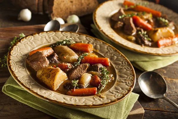 Homemade Irish Beef Stew — Stock Photo, Image