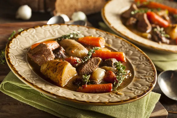 Guisado de carne irlandês caseiro — Fotografia de Stock