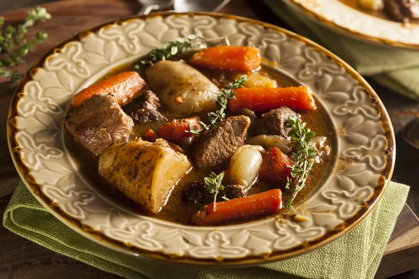 Homemade Irish Beef Stew — Stock Photo, Image